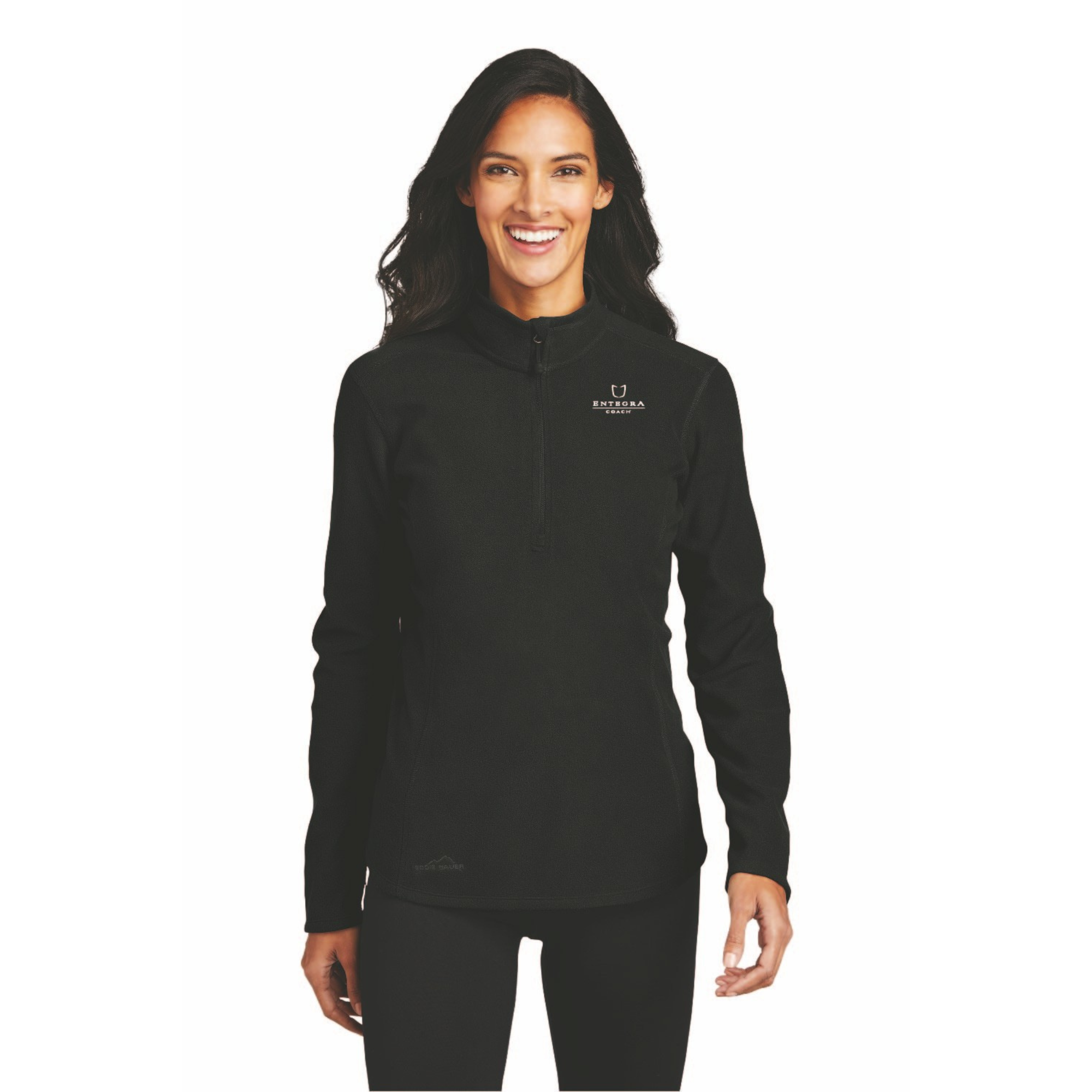 Eddie Bauer® Ladies 1/2-Zip Microfleece Jacket