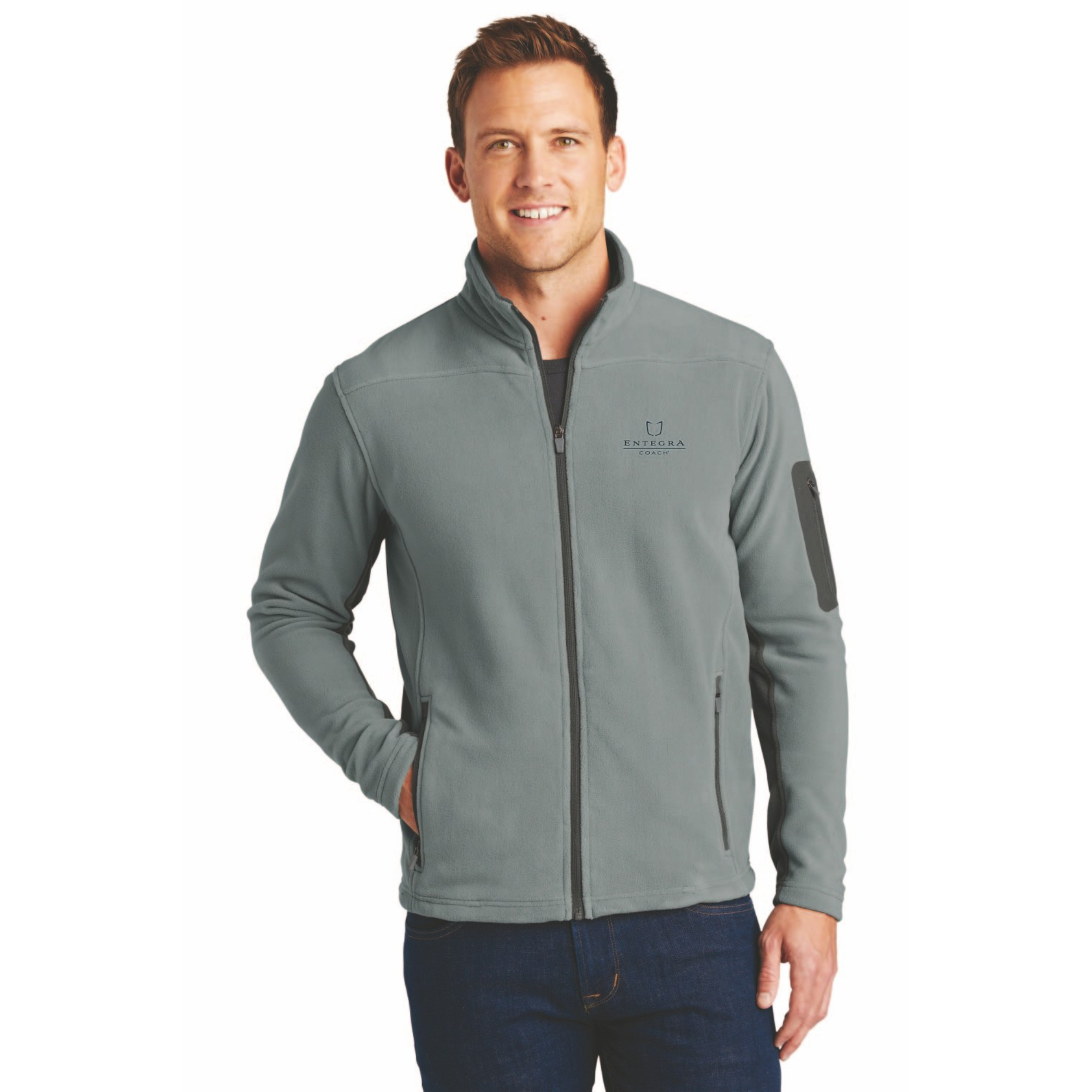 Port Authority® Men's Summit Fleece Full-Zip Jacket