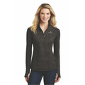 Sport-Tek ® Ladies Sport-Wick ® Stretch Reflective Heather 1/2-Zip Pullover
