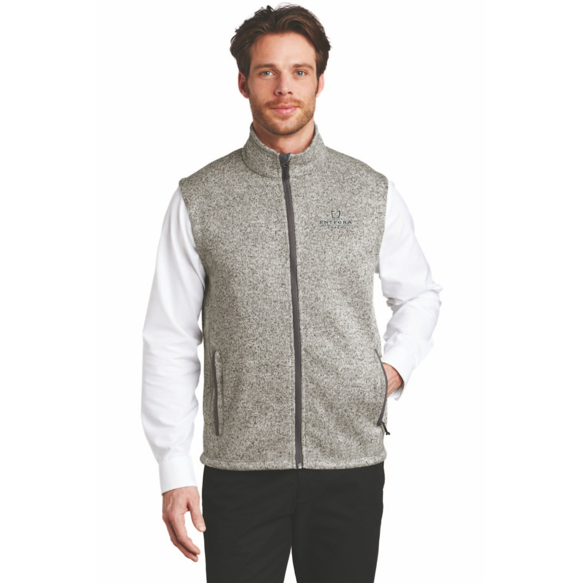 Port Authority® Men's Sweater Fleece Vest
