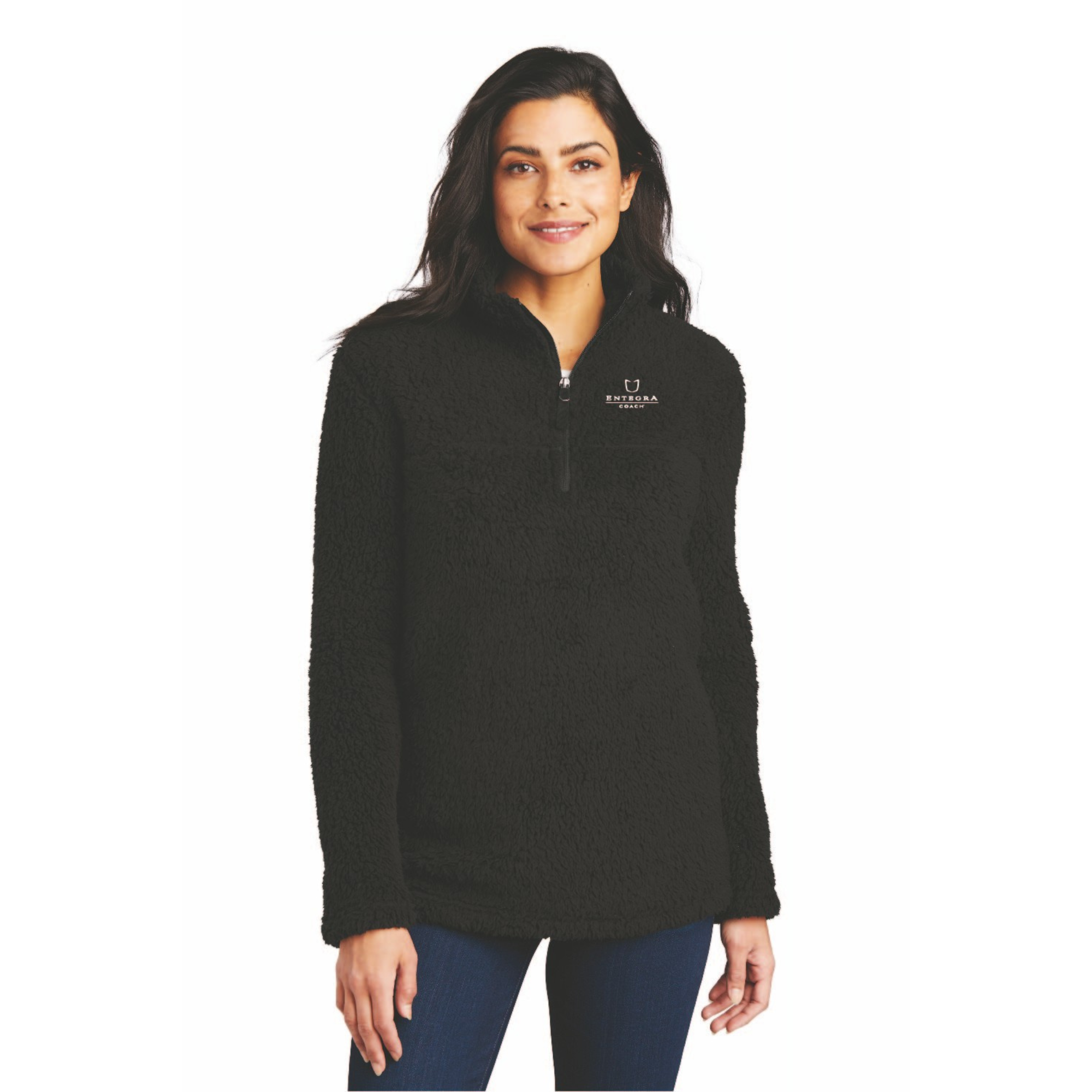 Port Authority® Ladies Cozy 1/4-Zip Fleece