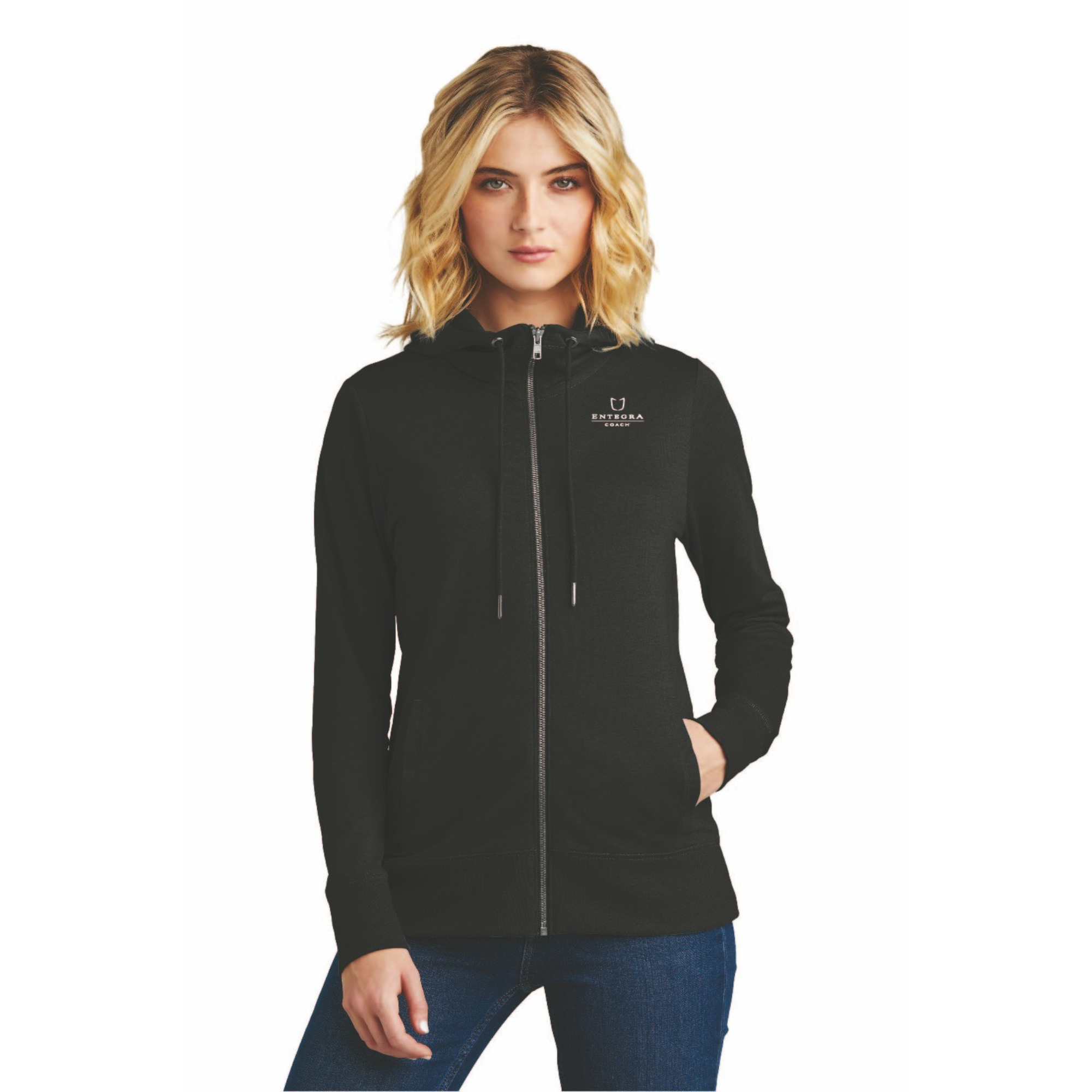 District® Women’s Featherweight French Terry™ Full-Zip Hoodie