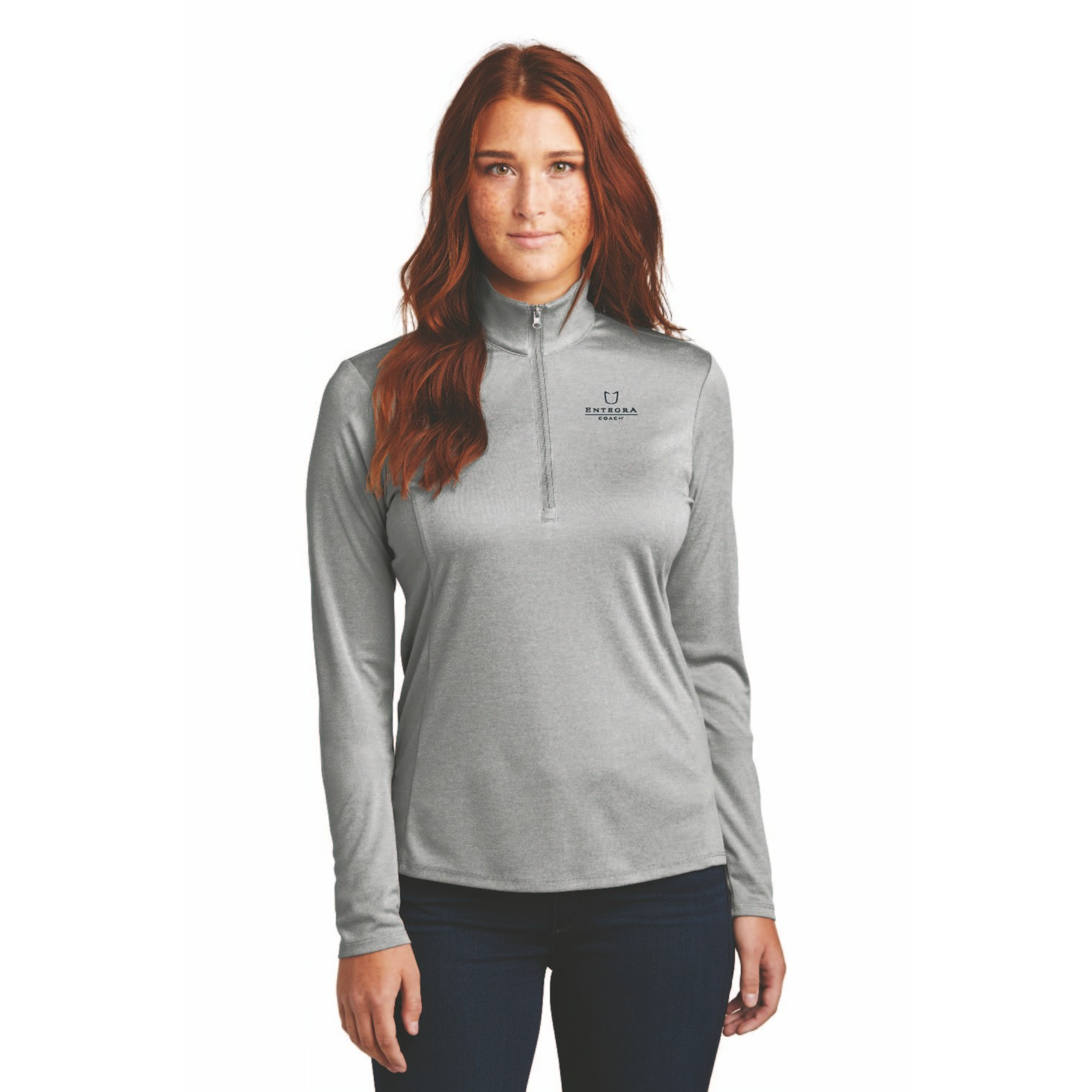 Sport-Tek ® Ladies Endeavor 1/2-Zip Pullover