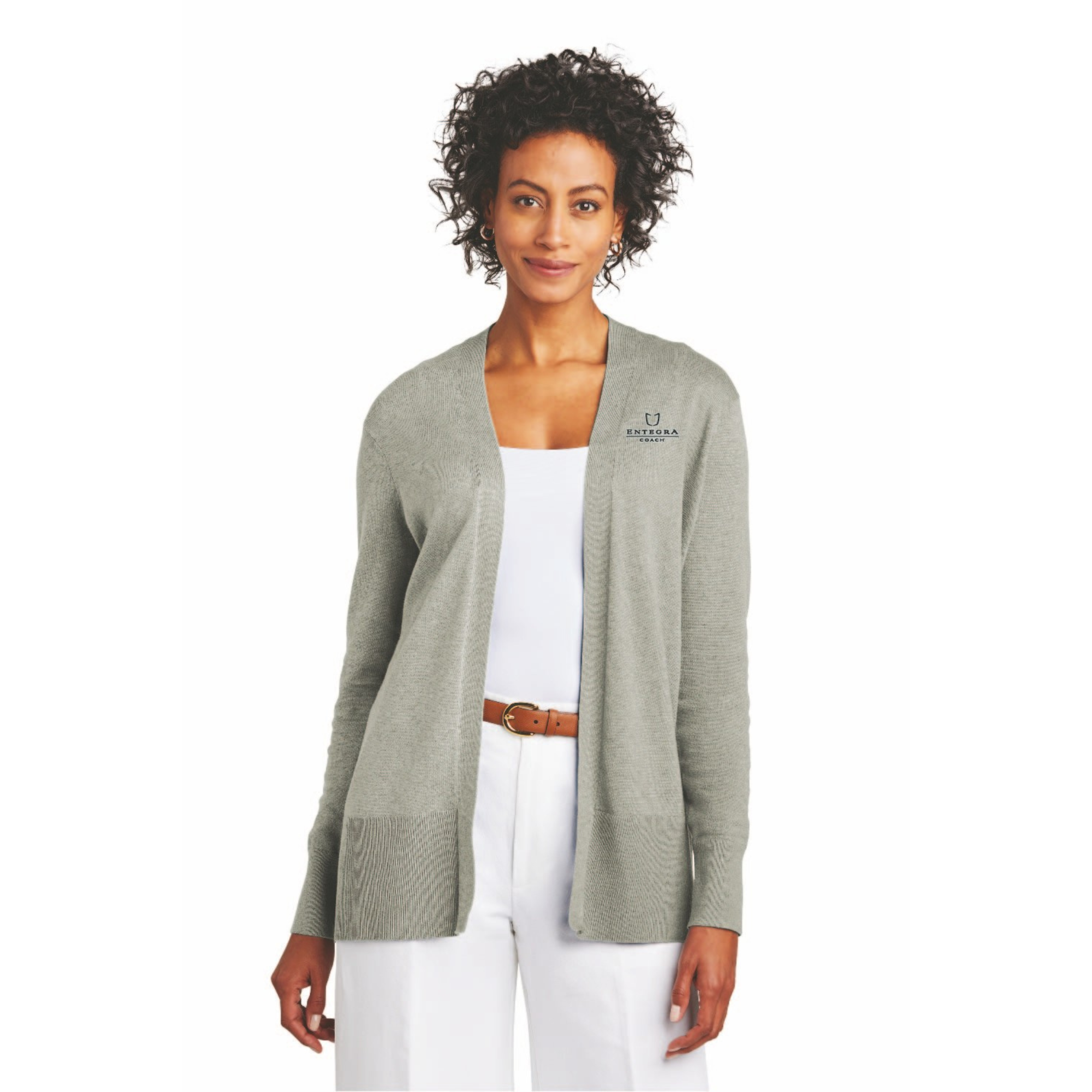 Brooks Brothers® Women’s Cotton Stretch Long Cardigan Sweater