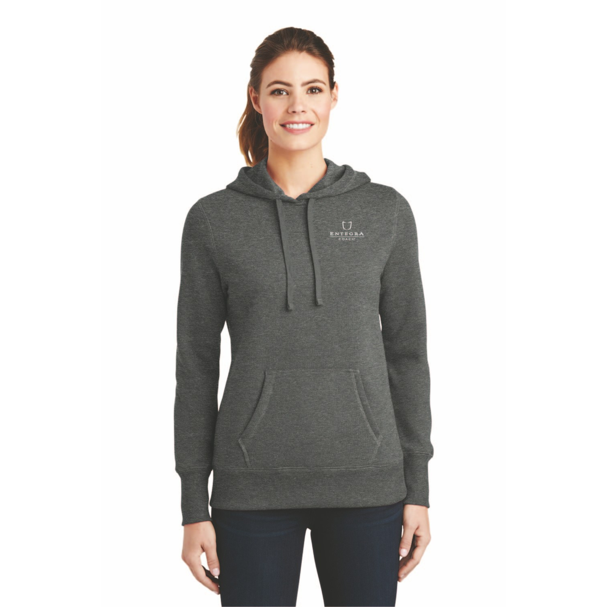 Sport-Tek® Ladies' Pullover Hooded Sweatshirt