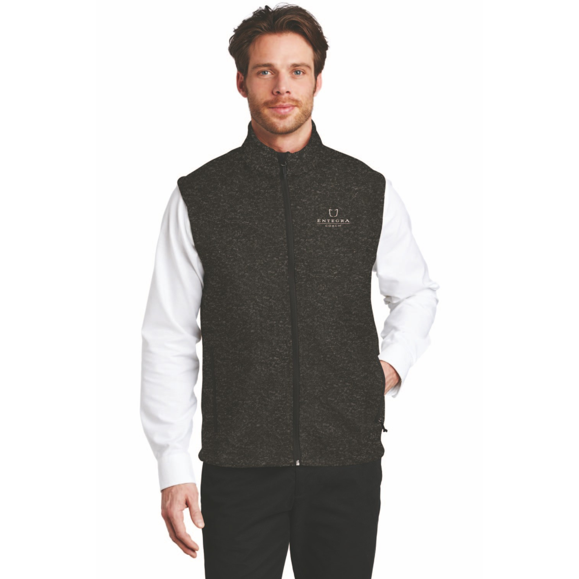 Port Authority® Men's Sweater Fleece Vest