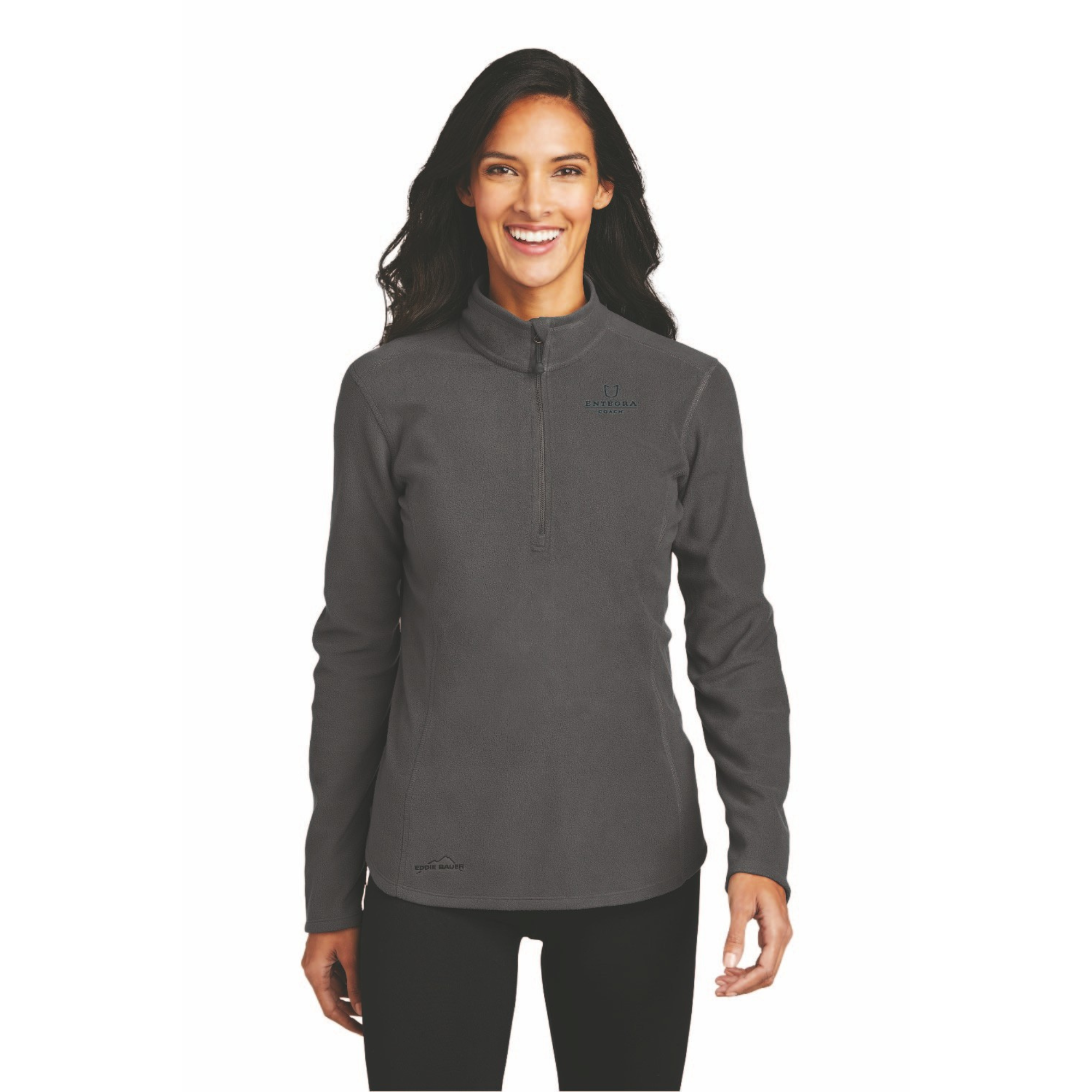 Eddie Bauer® Ladies 1/2-Zip Microfleece Jacket