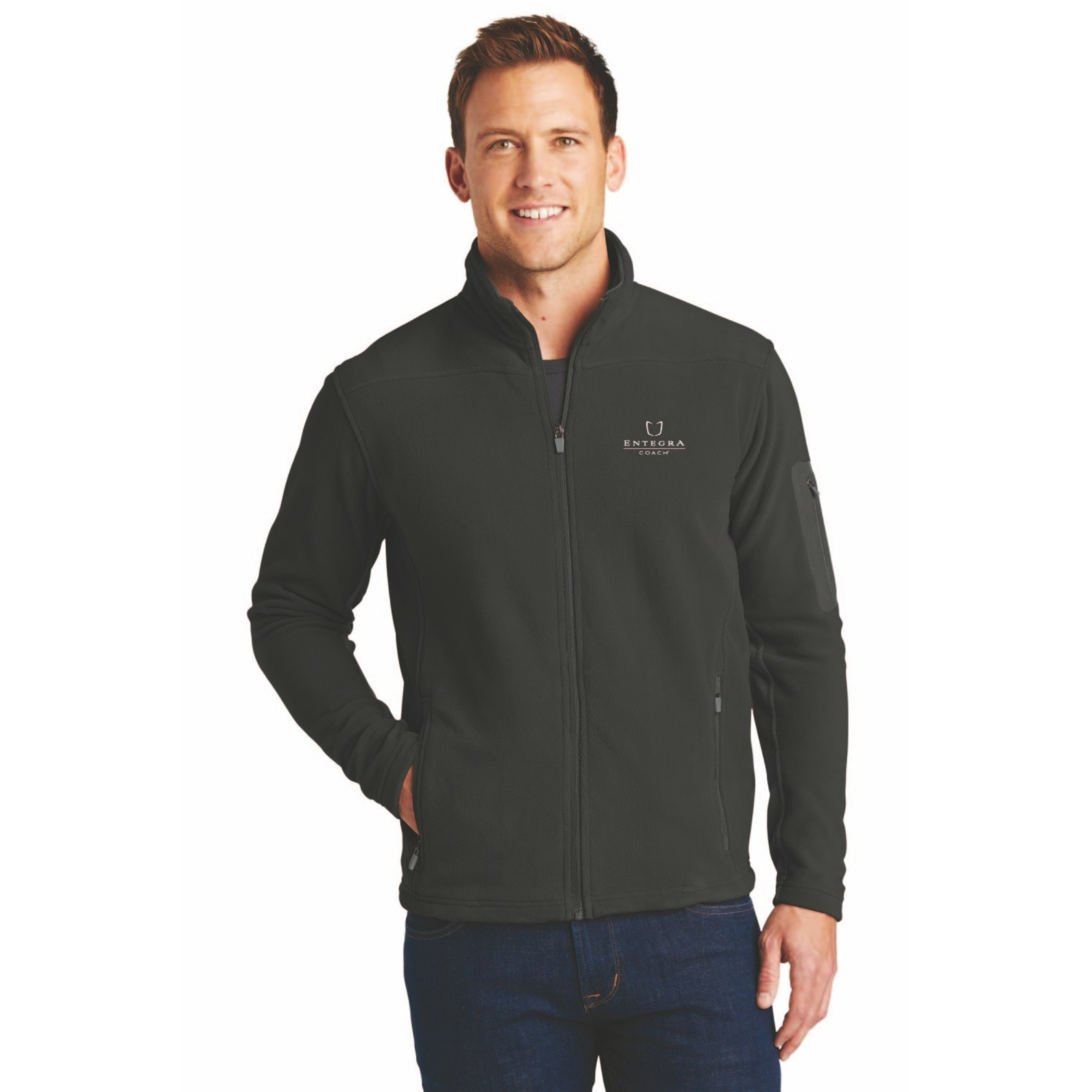 Port Authority® Men's Summit Fleece Full-Zip Jacket