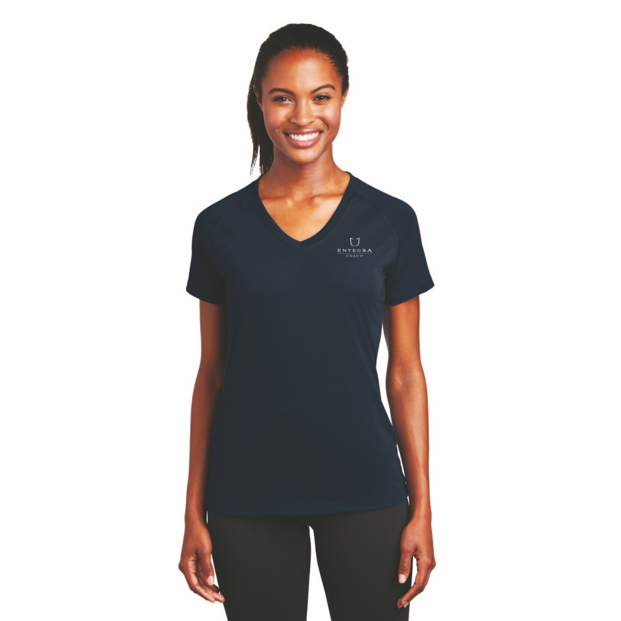 Sport-Tek® Ladies' Ultimate Performance V-Neck Tee