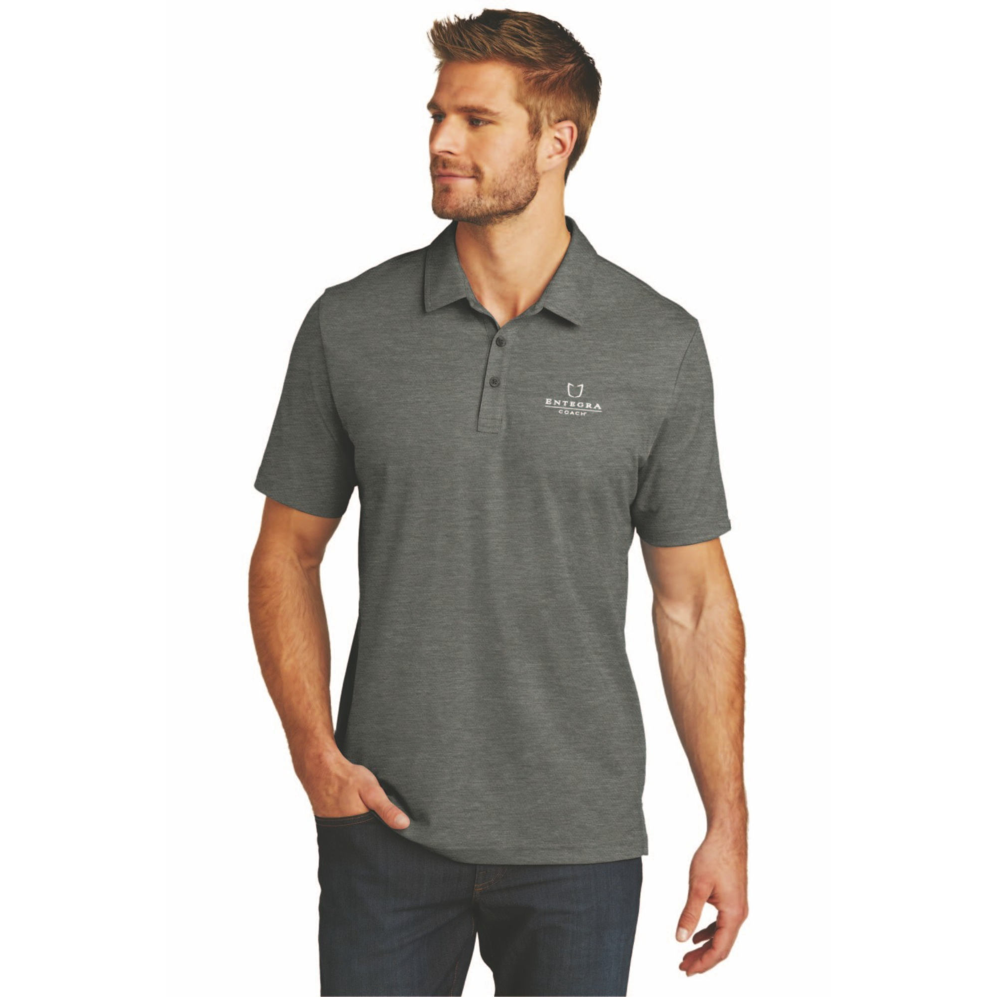 TravisMathew Oceanside Heather Polo