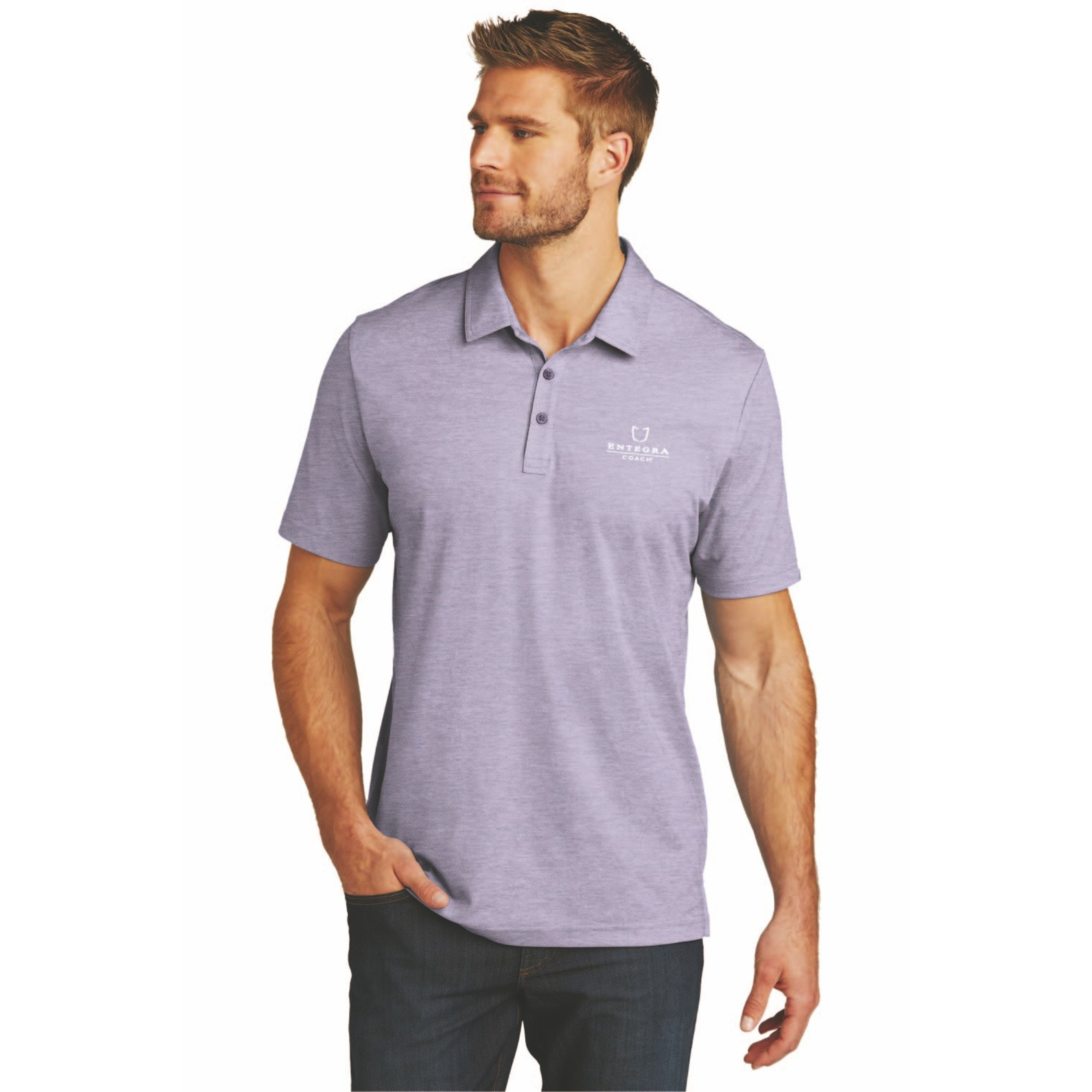 TravisMathew Oceanside Heather Polo