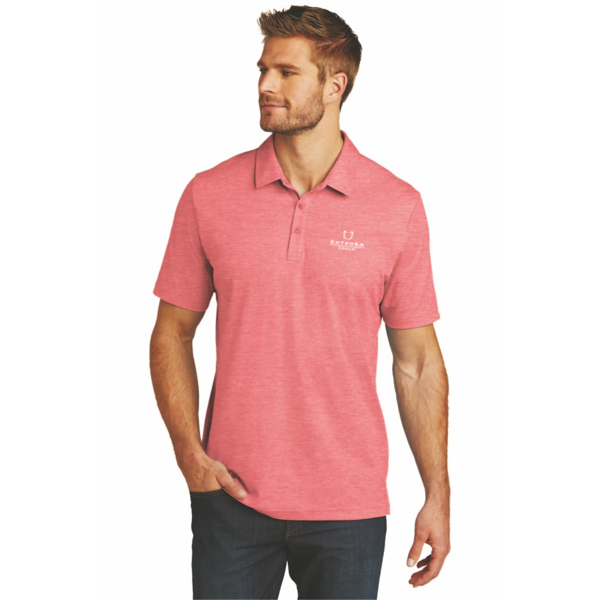 TravisMathew Oceanside Heather Polo