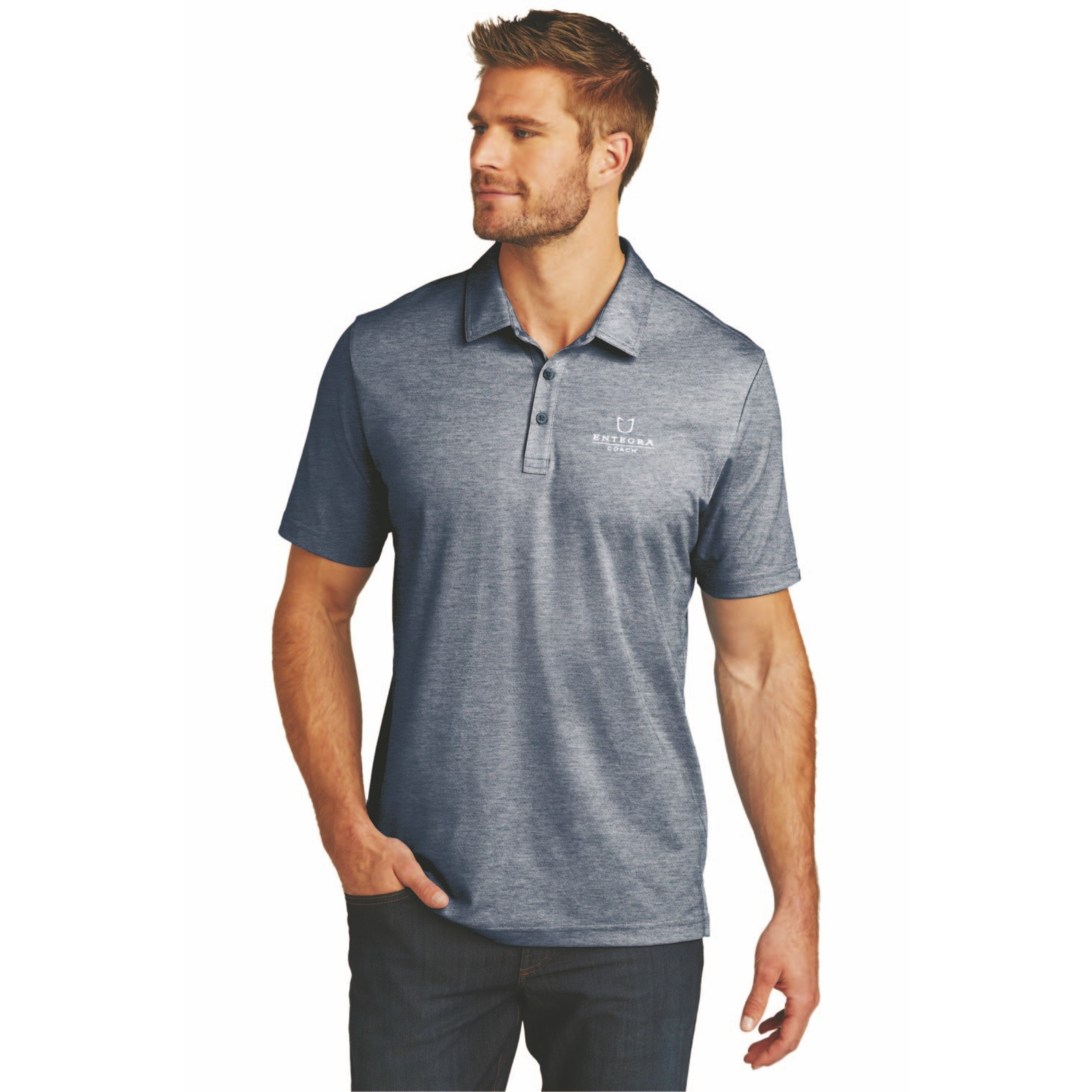 TravisMathew Oceanside Heather Polo
