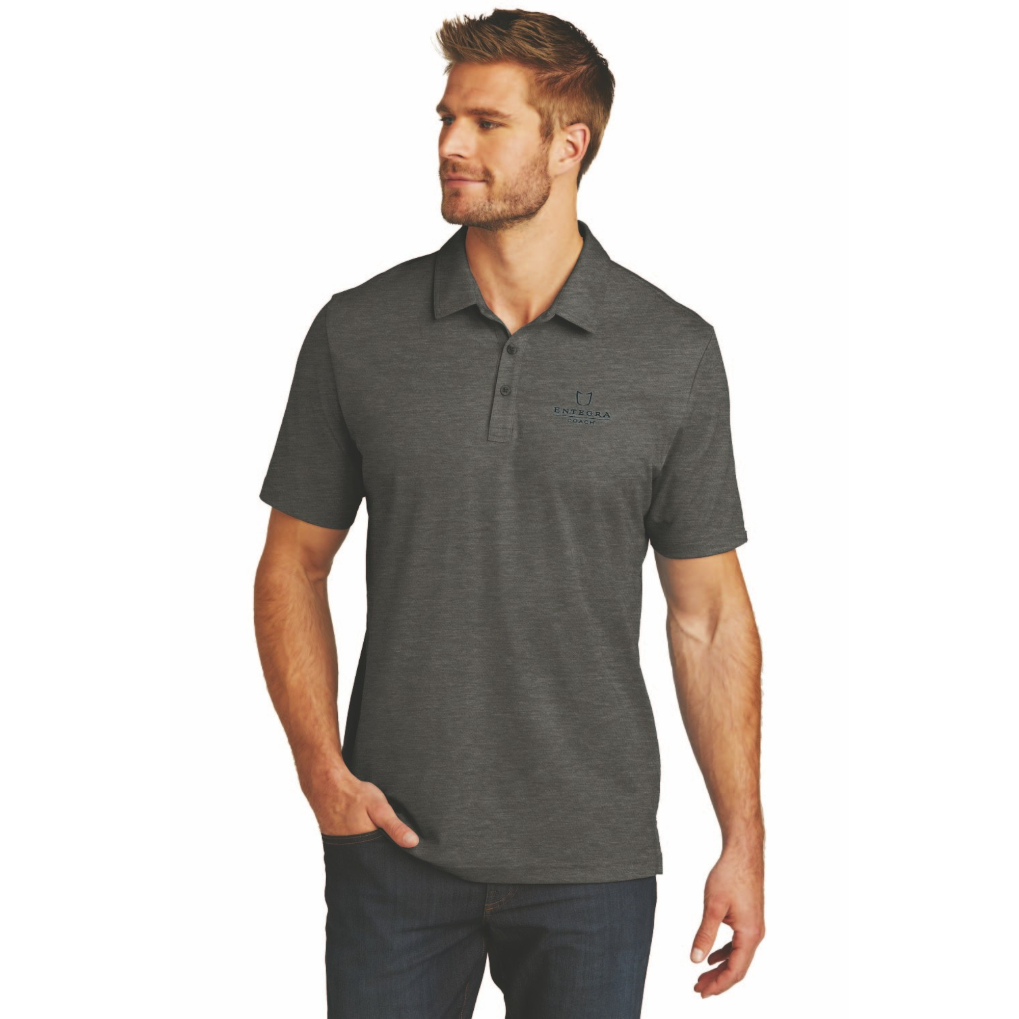 TravisMathew Oceanside Heather Polo